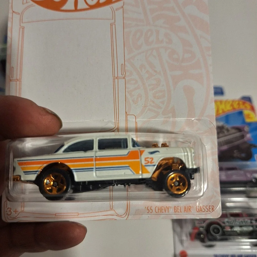 Hot Wheels 55 Chevy Bel Air Gasser 7 Car / Zamac 52th Anniversary/ Holley /‎